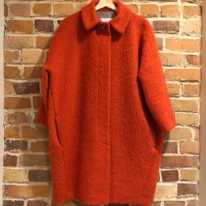 Max Mara Intrend Alpaca and virgin wool coat